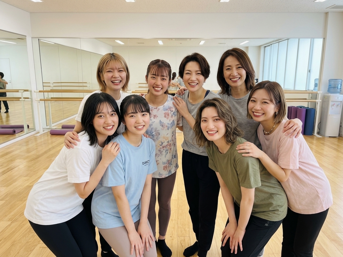新大阪のダンススクールLrは初参加でも馴染みやすいアットホームなクラス